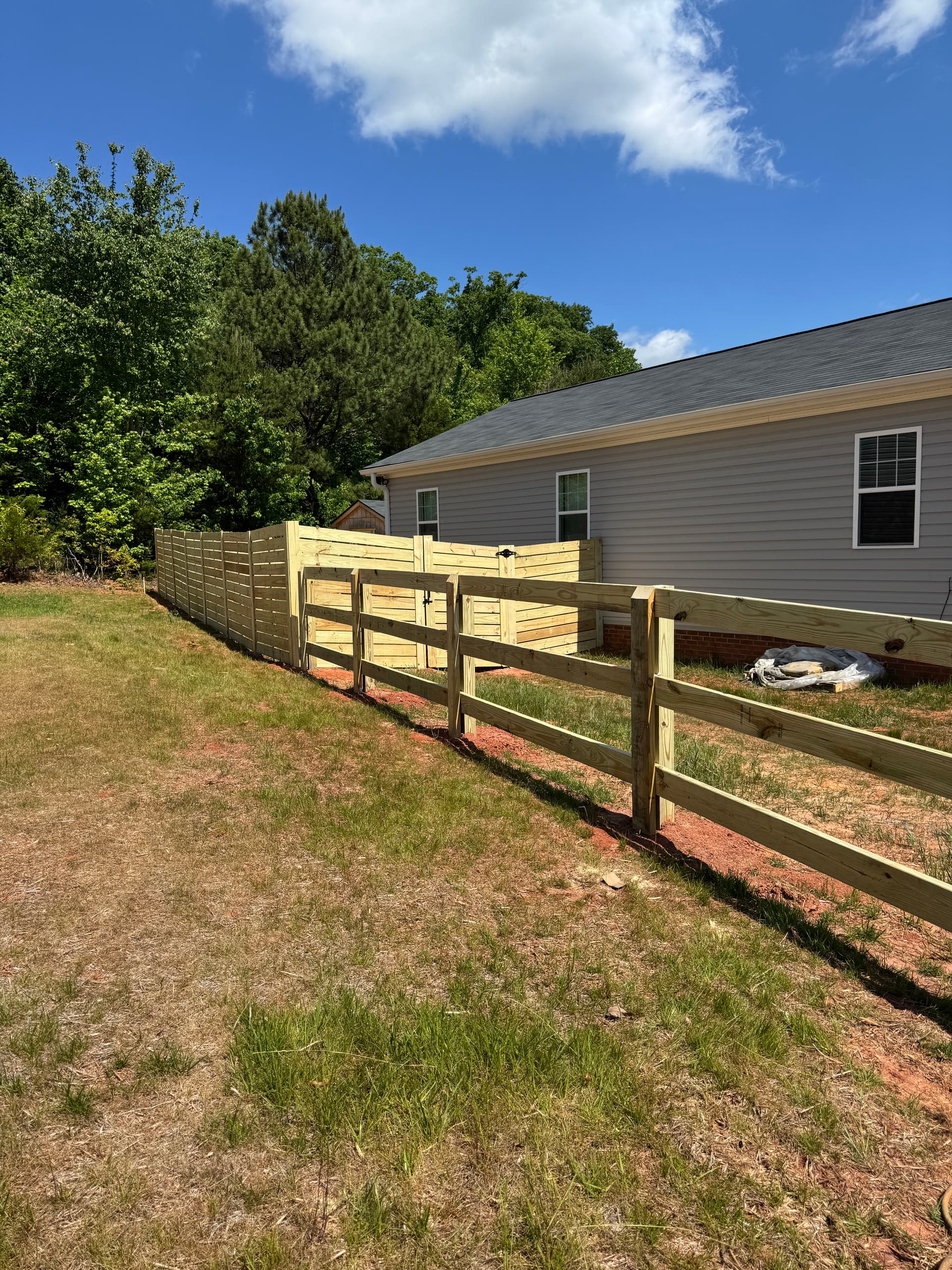 Gallery photos for Wood Fence Installation in Winston-Salem: Image #1
