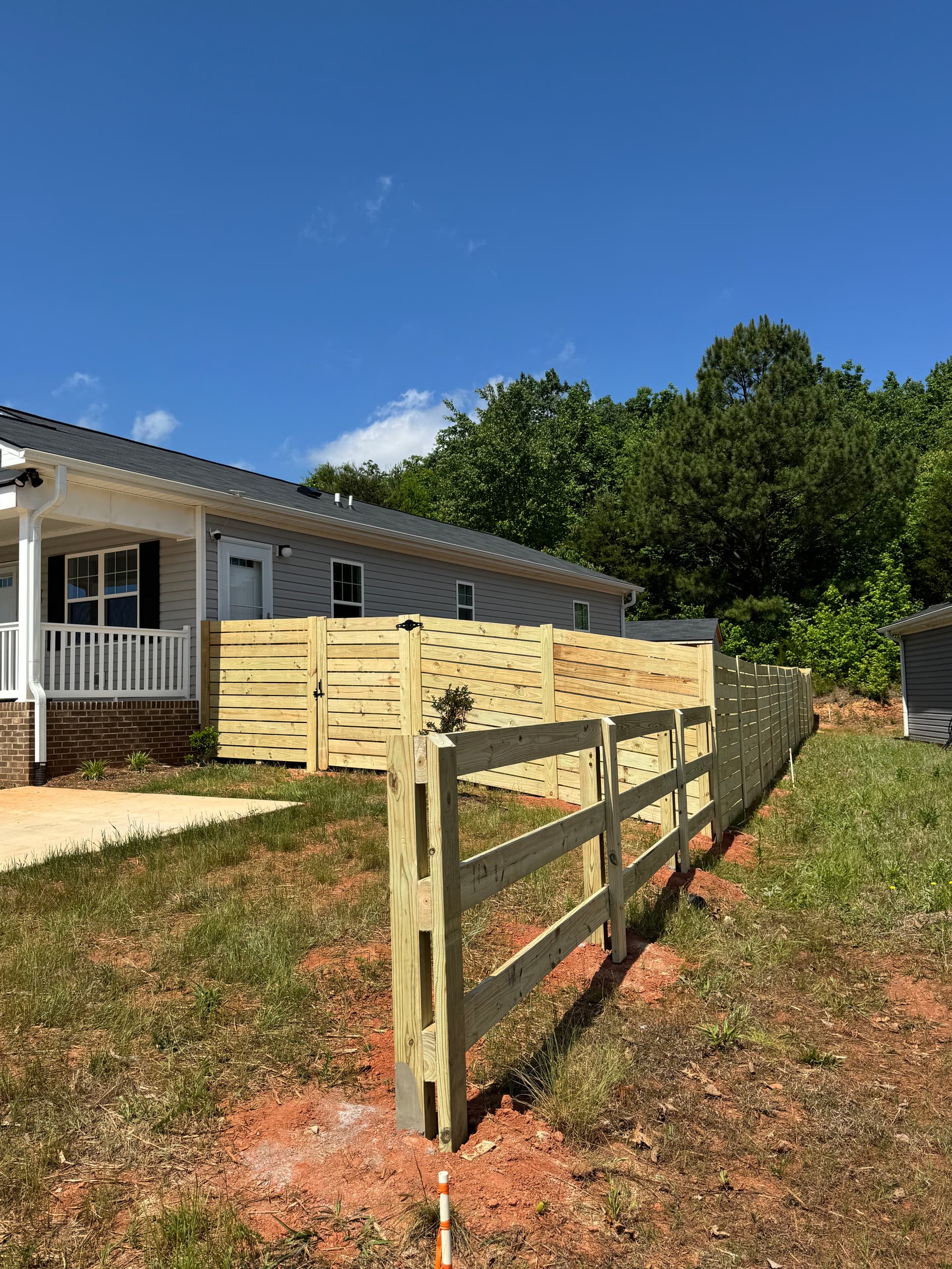 Wood Fence Installation in Winston-Salem image