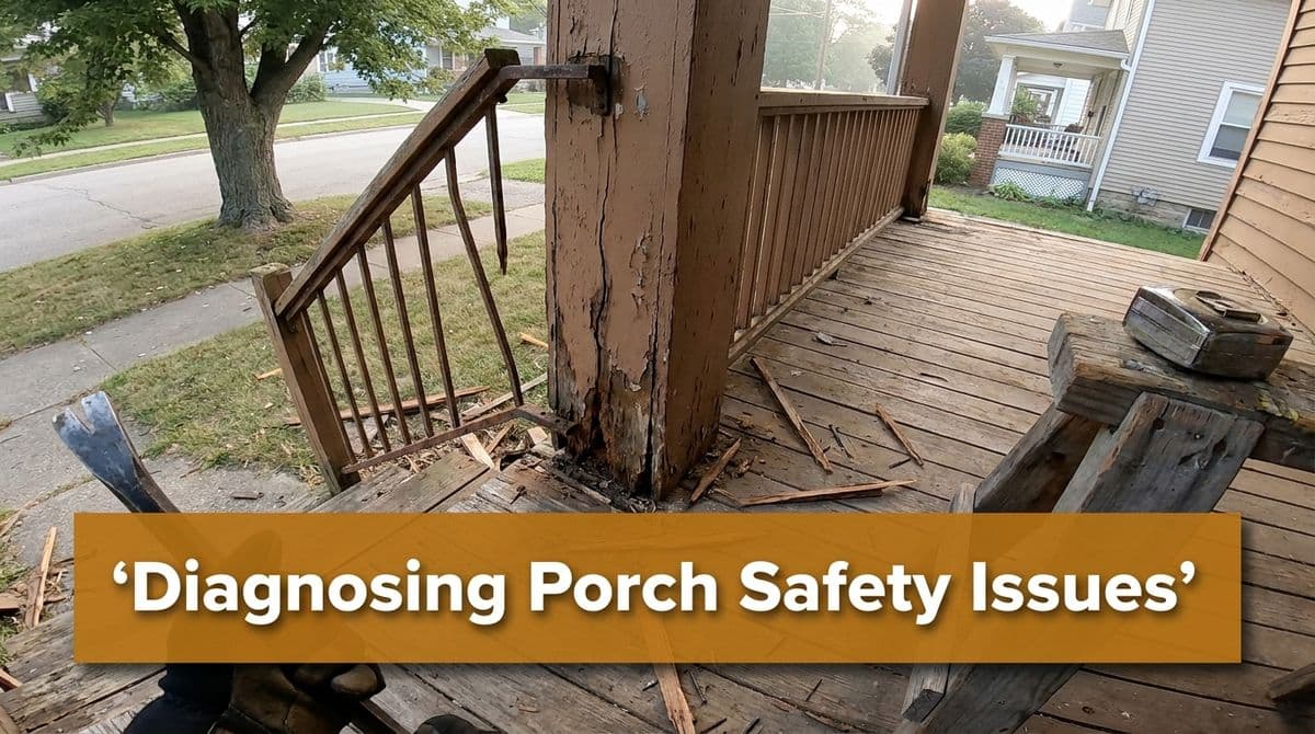 Replacing a Failing Front Porch: Safety, Costs & Expectations image